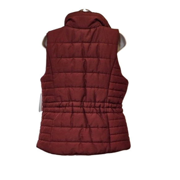 Copper Key Rustic Brown Zip Front Puffer Vest, Size XL Girls,NWT - Picture 14 of 16